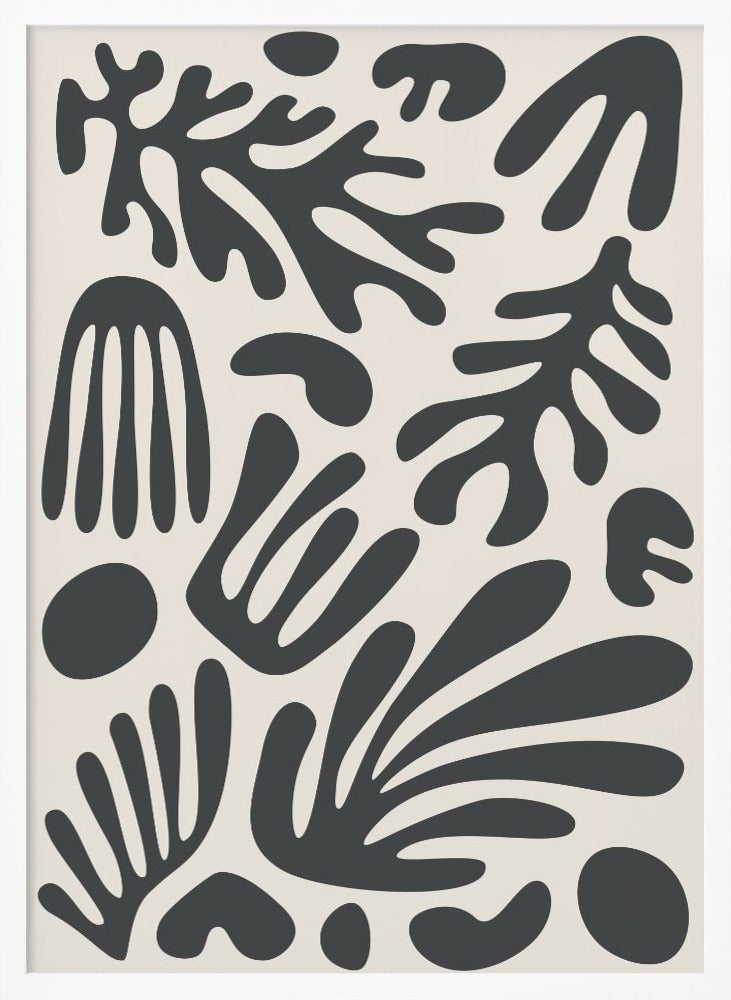 Henri Matisse Black Algae Collection #3 - Poster / Art Print