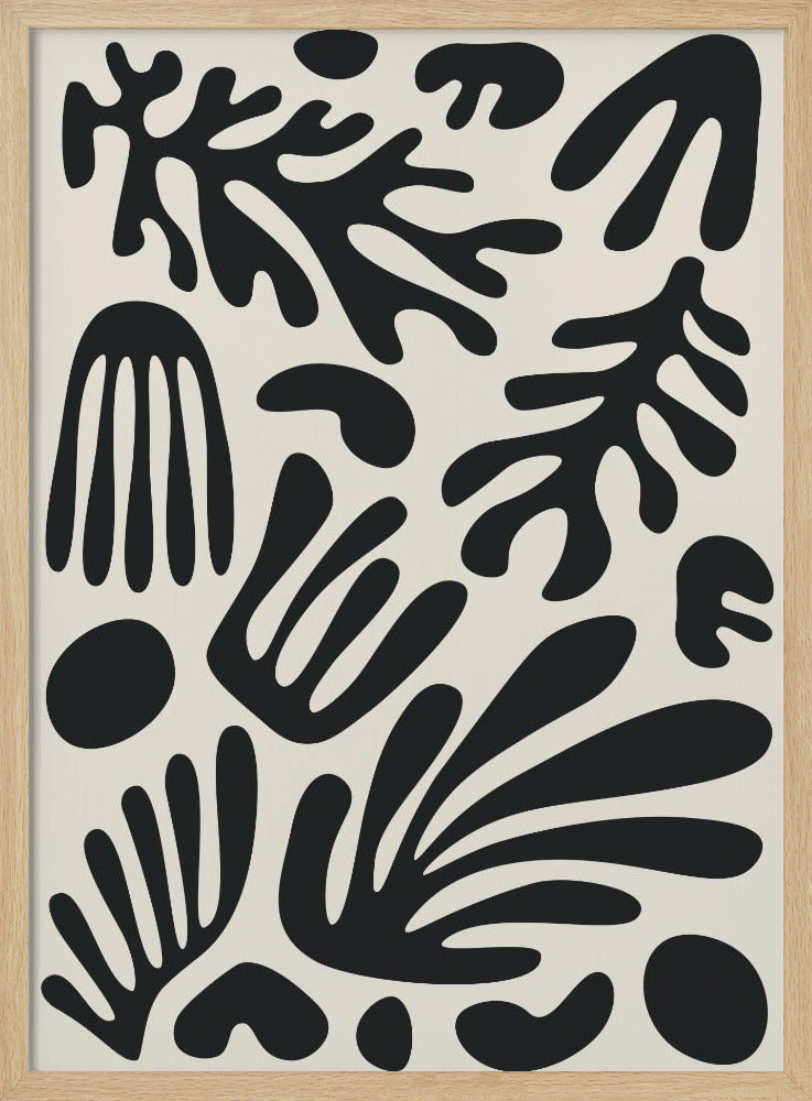 Henri Matisse Black Algae Collection #3 - Poster / Art Print
