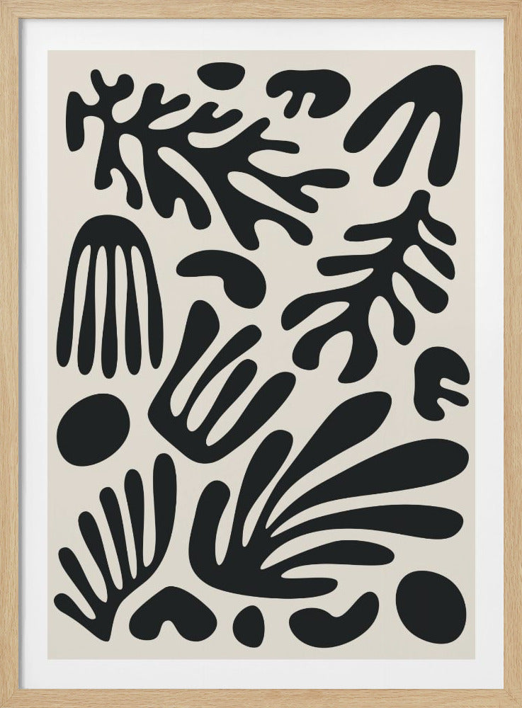 Henri Matisse Black Algae Collection #3 - Poster / Art Print
