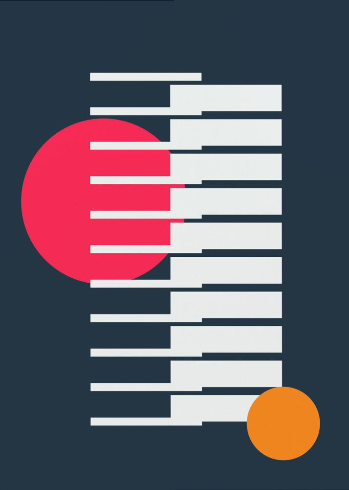 Bright Geometric #1 - Poster / Art Print