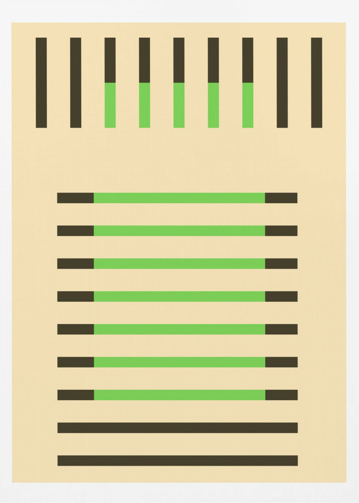 Faded Geometric #2 - Poster / Art Print