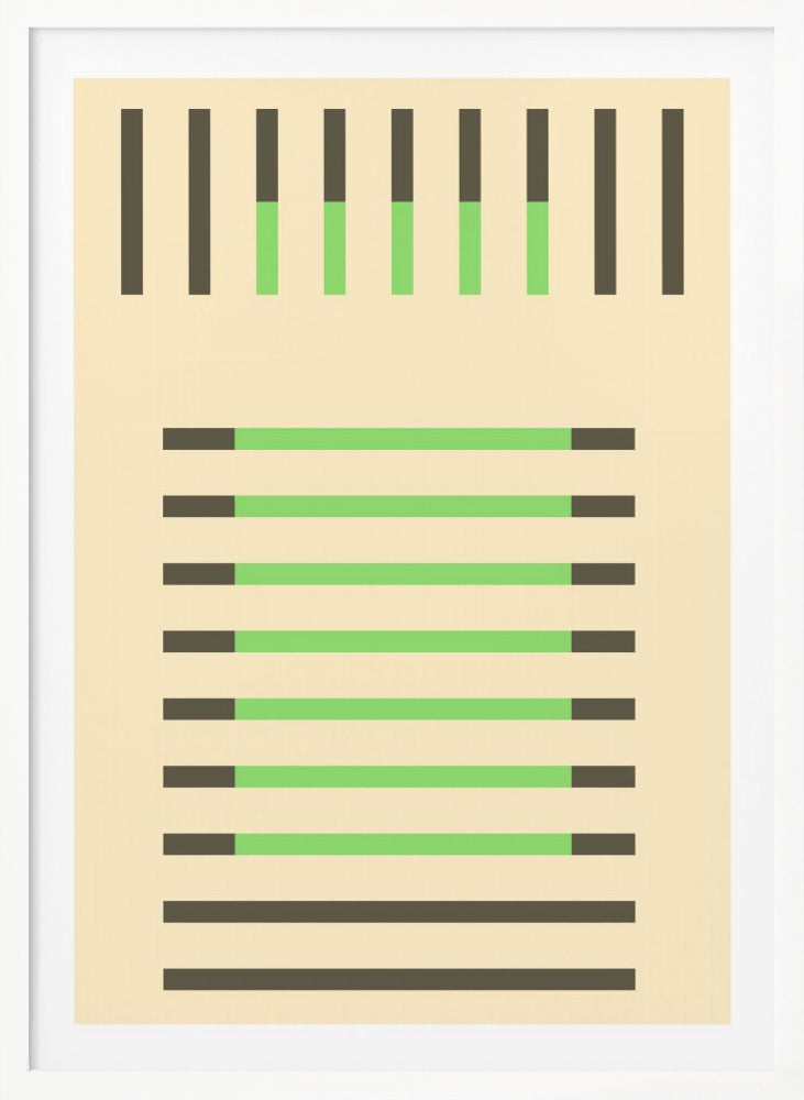 Faded Geometric #2 - Poster / Art Print