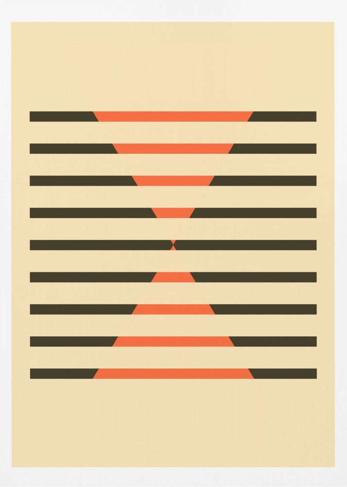 Faded Geometric #1 - Poster / Art Print