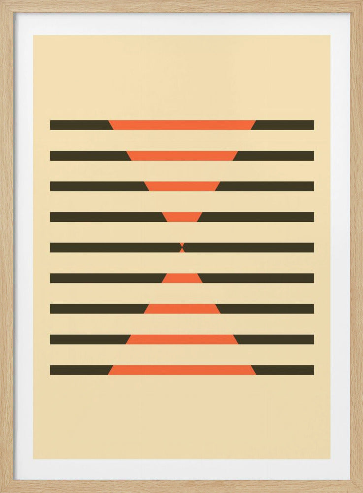 Faded Geometric #1 - Poster / Art Print
