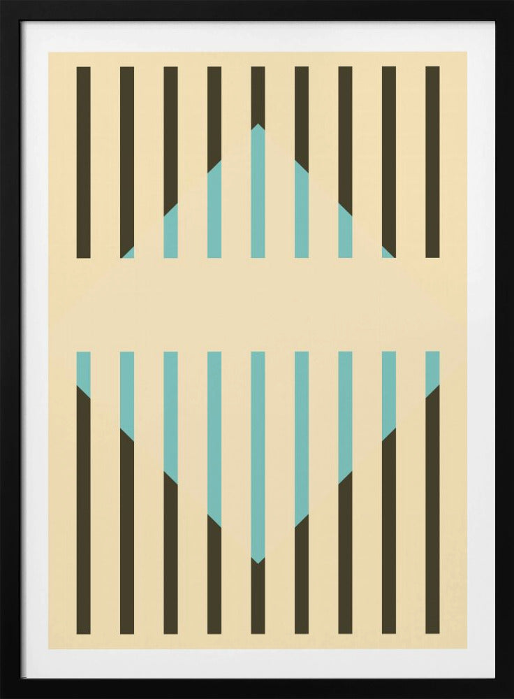 Faded Geometric #3 - Poster / Art Print