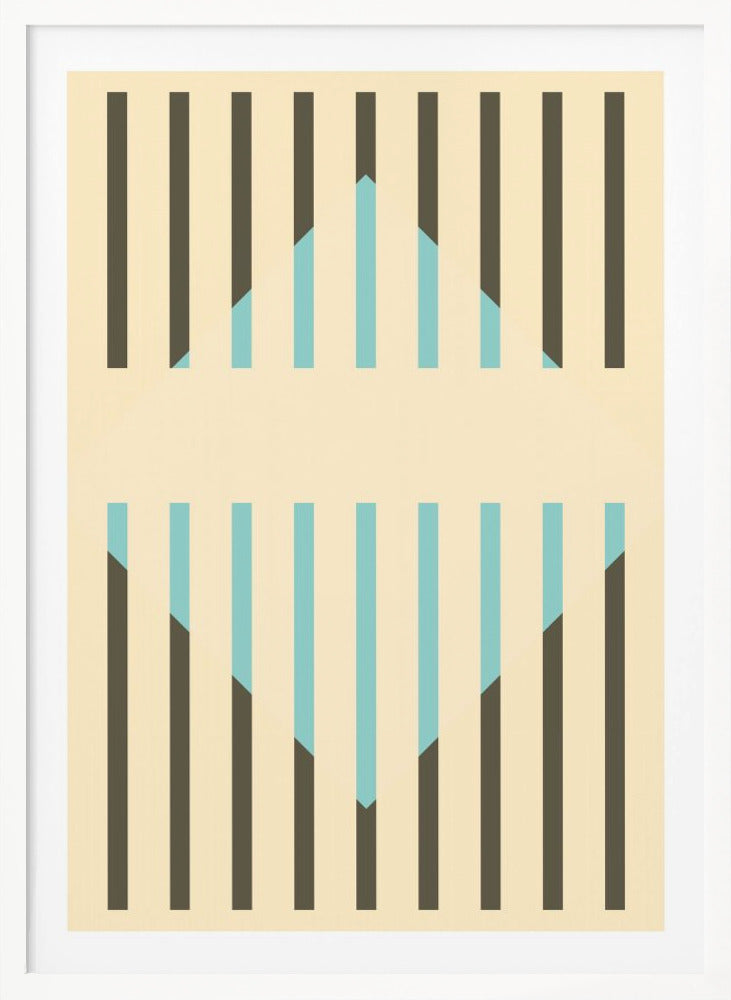 Faded Geometric #3 - Poster / Art Print