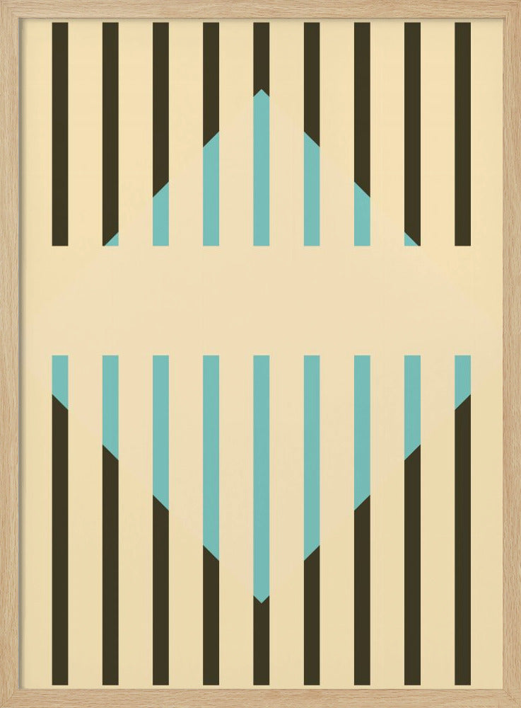 Faded Geometric #3 - Poster / Art Print