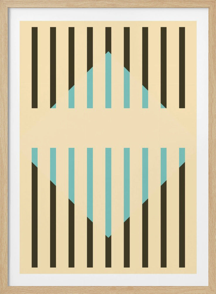 Faded Geometric #3 - Poster / Art Print