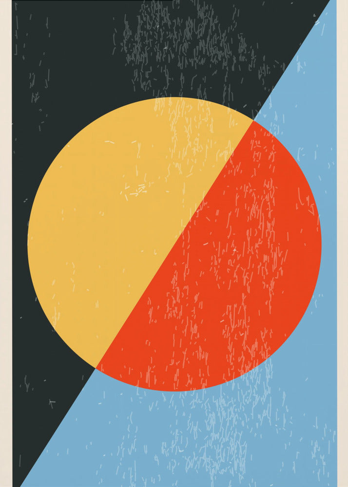 Minimal Abstract Shapes Series #18 - Poster / Art Print