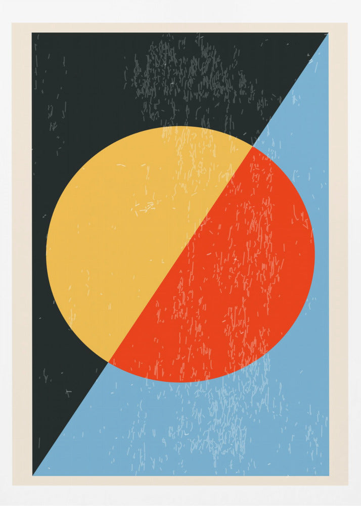 Minimal Abstract Shapes Series #18 - Poster / Art Print