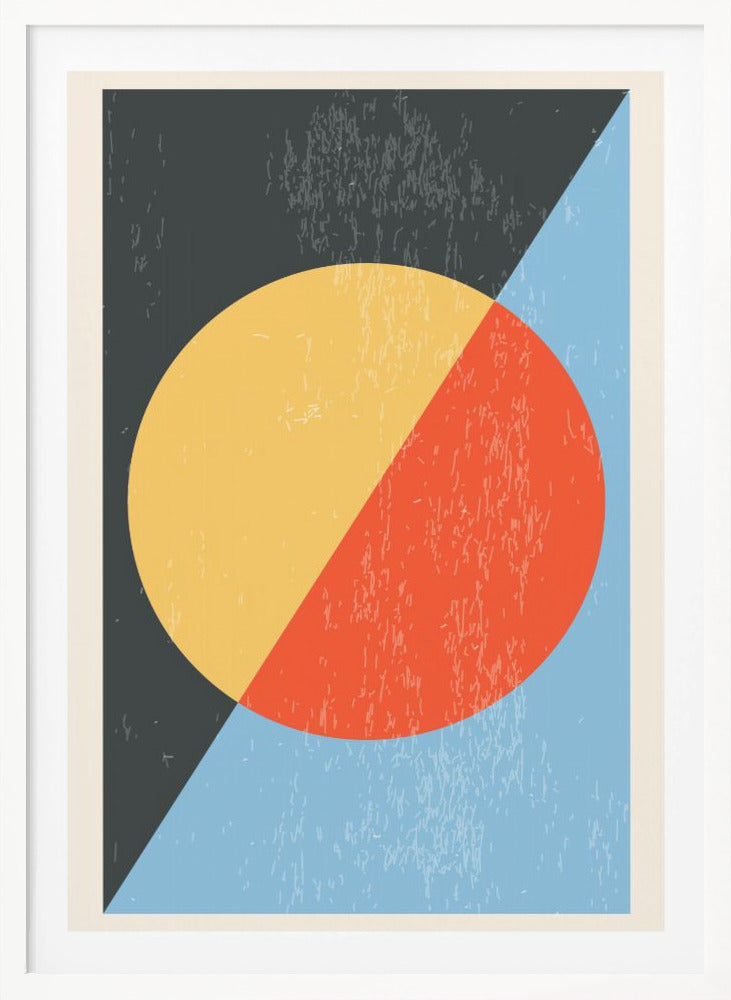 Minimal Abstract Shapes Series #18 - Poster / Art Print