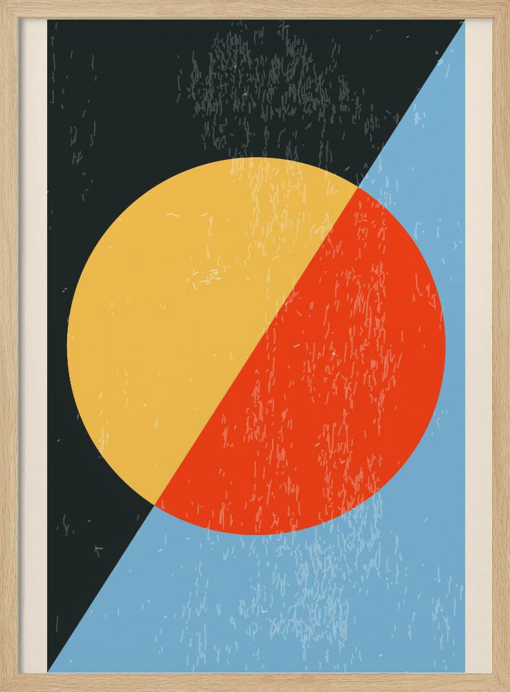 Minimal Abstract Shapes Series #18 - Poster / Art Print