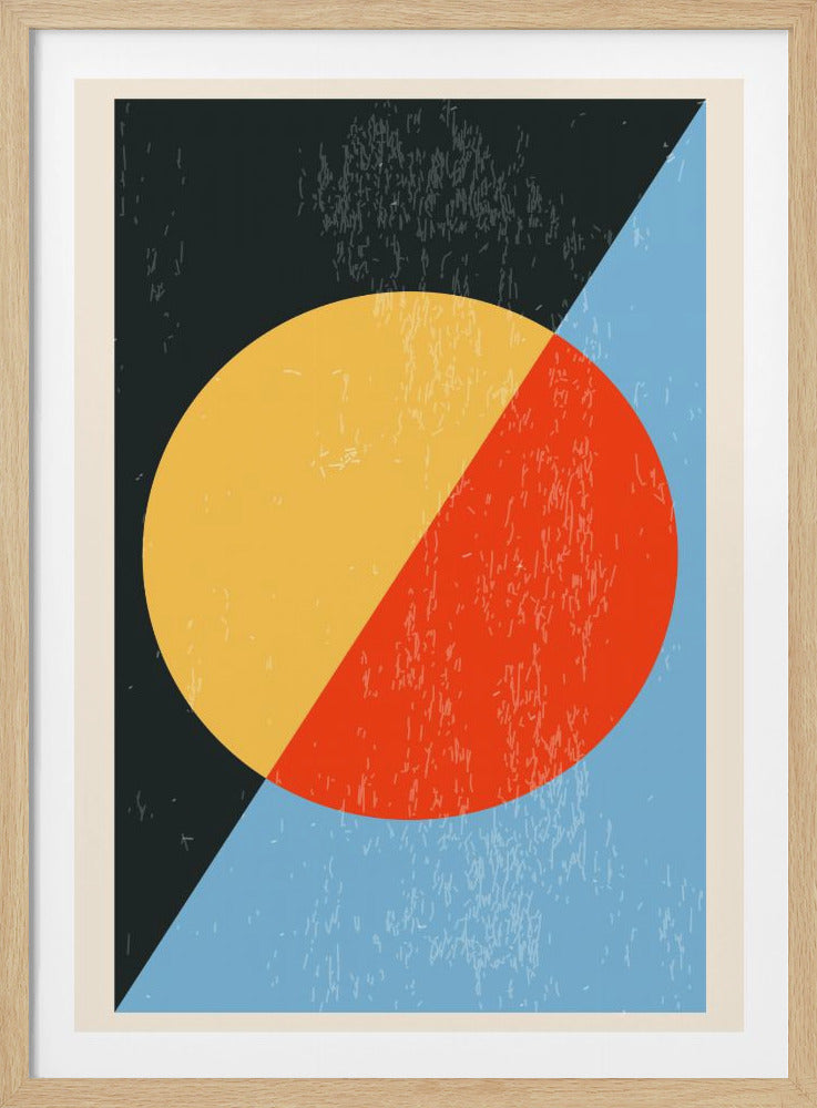 Minimal Abstract Shapes Series #18 - Poster / Art Print