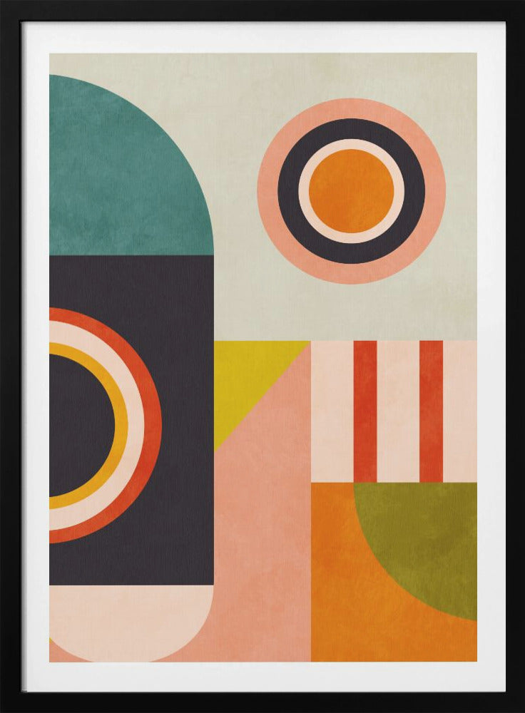 Playing Around Shapes 2 - Poster / Art Print