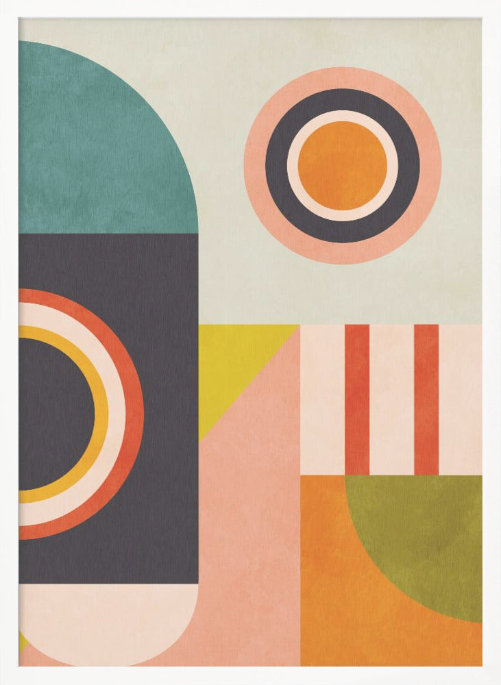 Playing Around Shapes 2 - Poster / Art Print