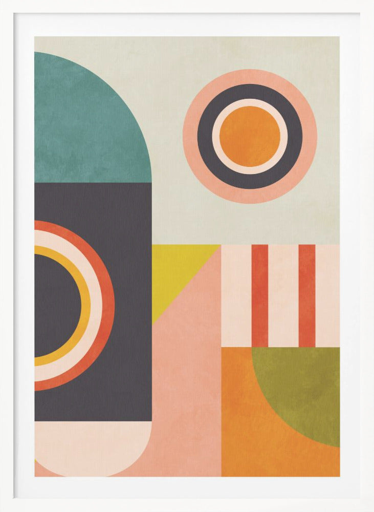 Playing Around Shapes 2 - Poster / Art Print