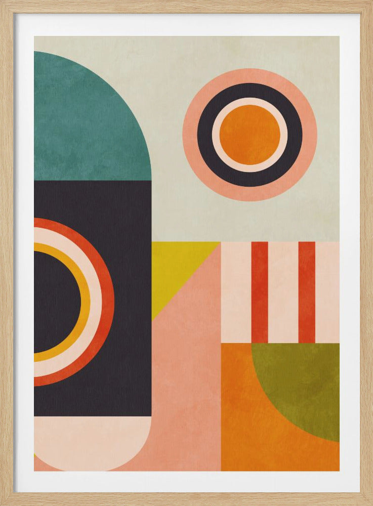 Playing Around Shapes 2 - Poster / Art Print