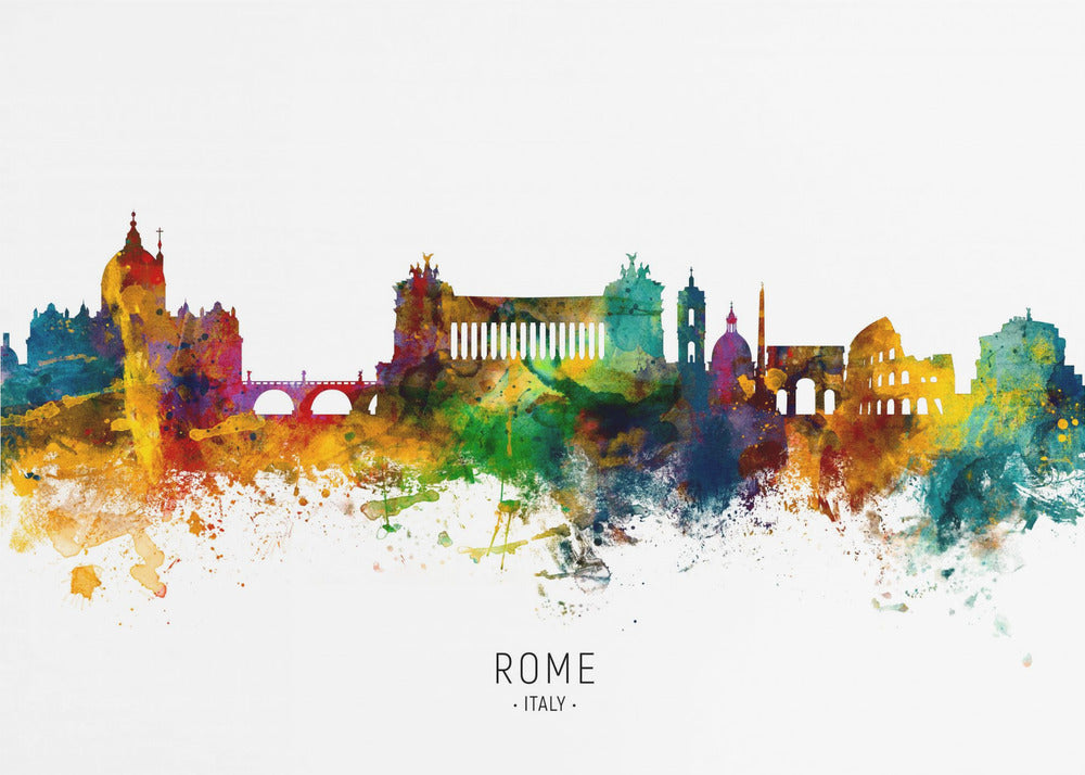 Rome Italy Skyline - Poster / Art Print