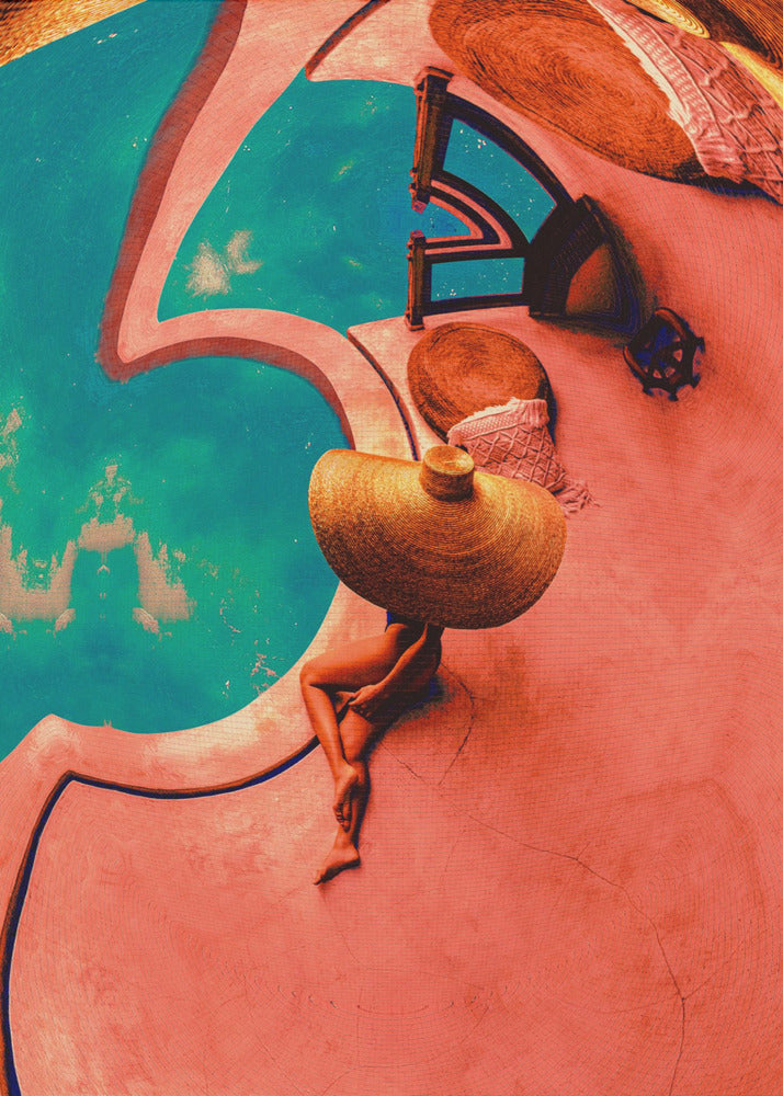 Poolside - Poster / Art Print