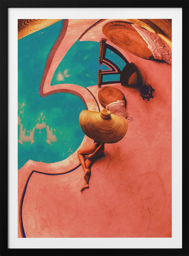 Poolside - Poster / Art Print