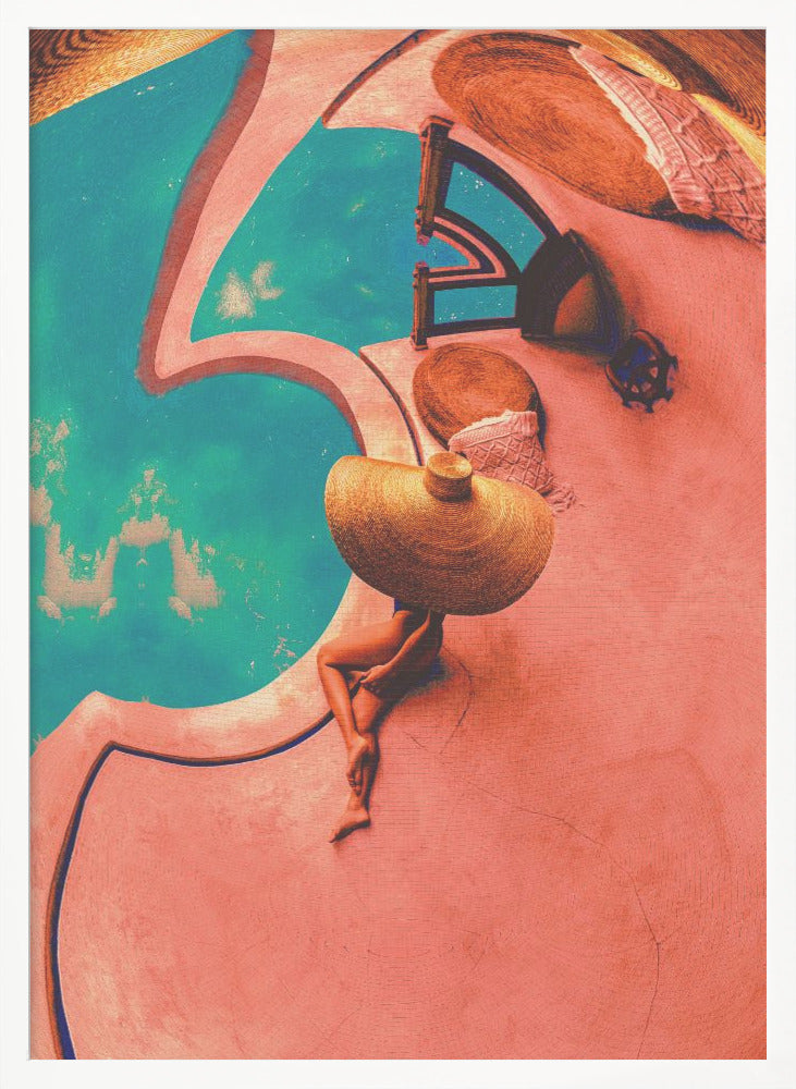 Poolside - Poster / Art Print