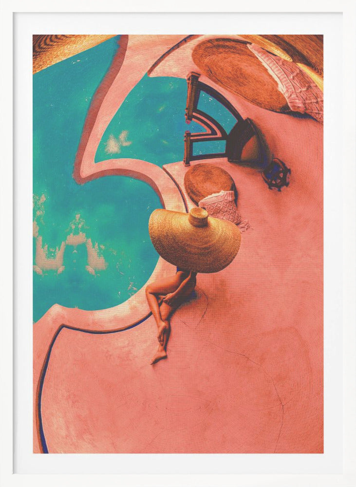 Poolside - Poster / Art Print