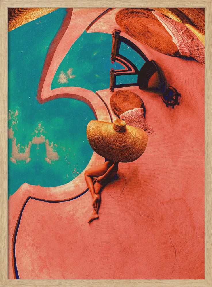 Poolside - Poster / Art Print