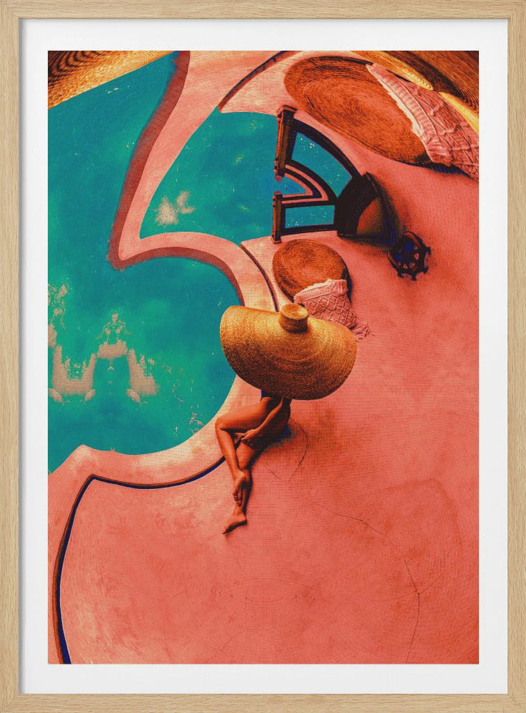 Poolside - Poster / Art Print