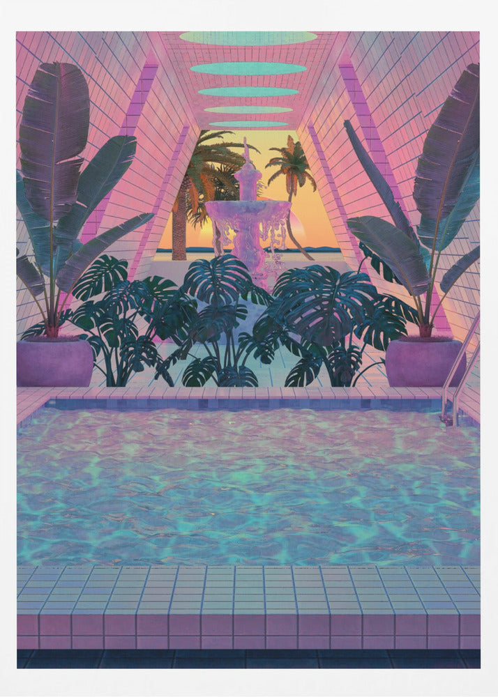 Vapor Pool - Poster / Art Print