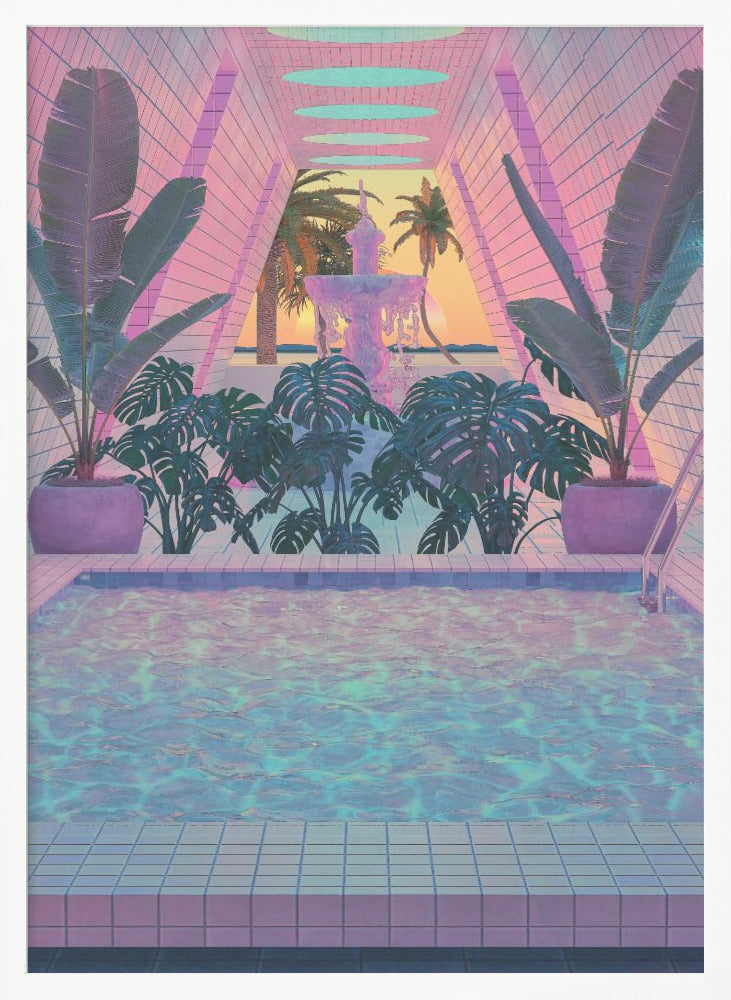 Vapor Pool - Poster / Art Print