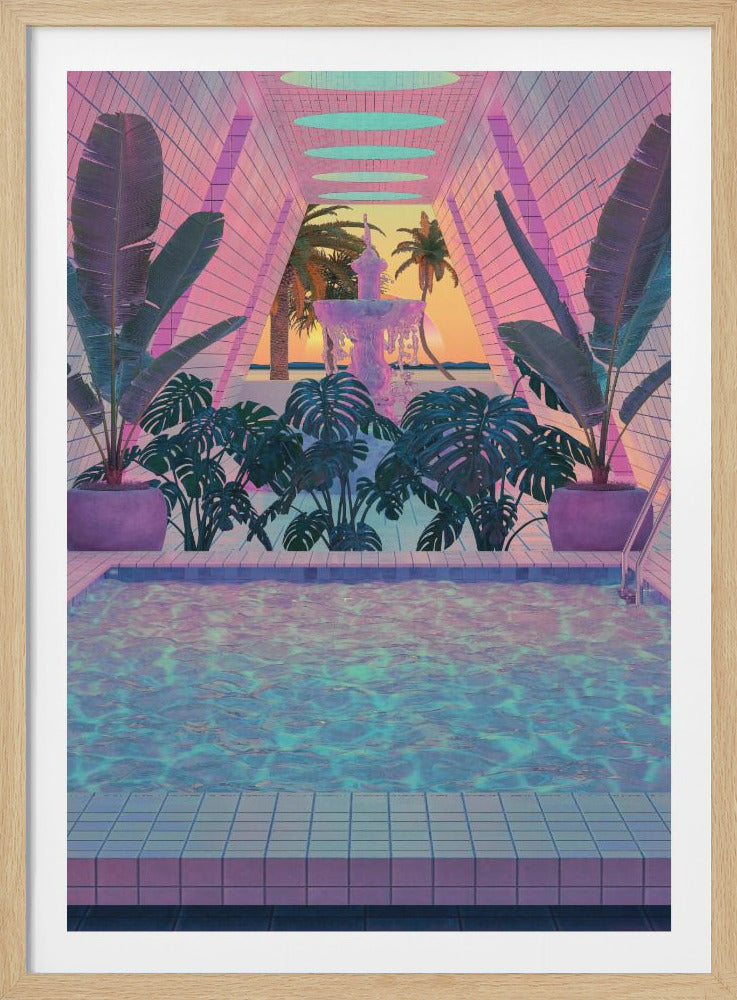 Vapor Pool - Poster / Art Print