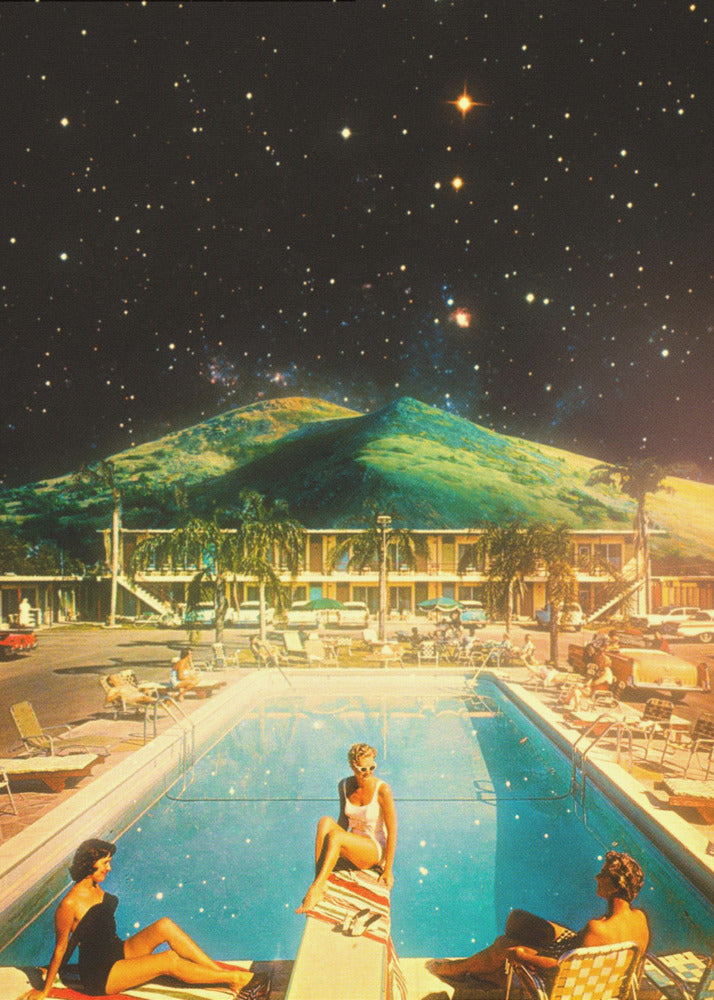 Space Pool - Poster / Art Print