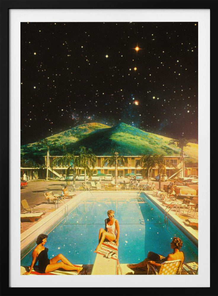Space Pool - Poster / Art Print