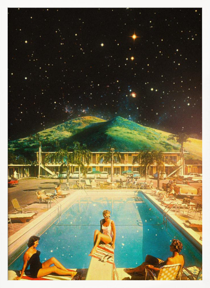 Space Pool - Poster / Art Print