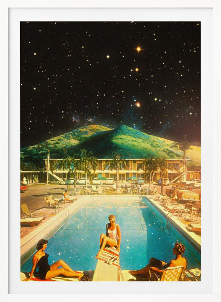 Space Pool - Poster / Art Print