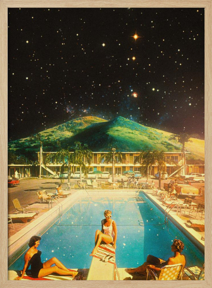 Space Pool - Poster / Art Print