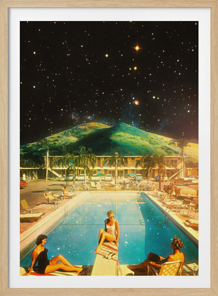 Space Pool - Poster / Art Print