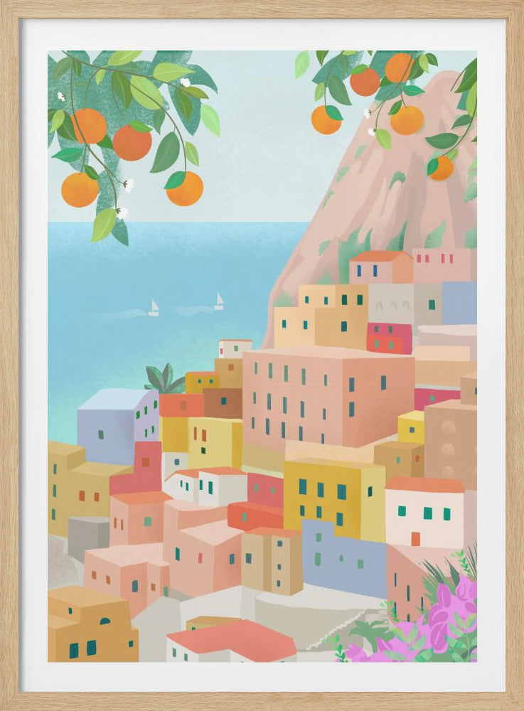Amalfi - Poster / Art Print