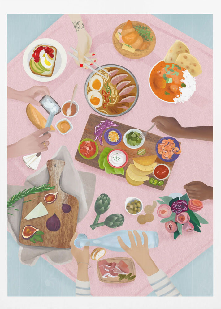 Brunch - Poster / Art Print
