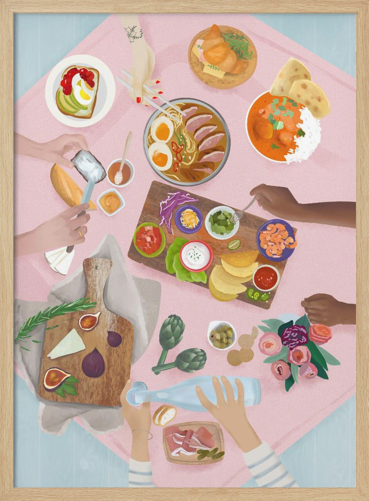 Brunch - Poster / Art Print