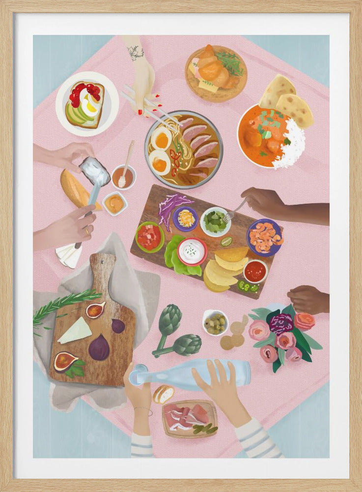 Brunch - Poster / Art Print
