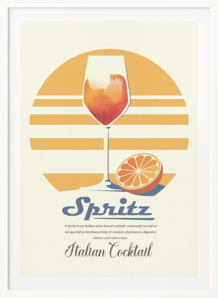 Spritz summer print - Poster / Art Print