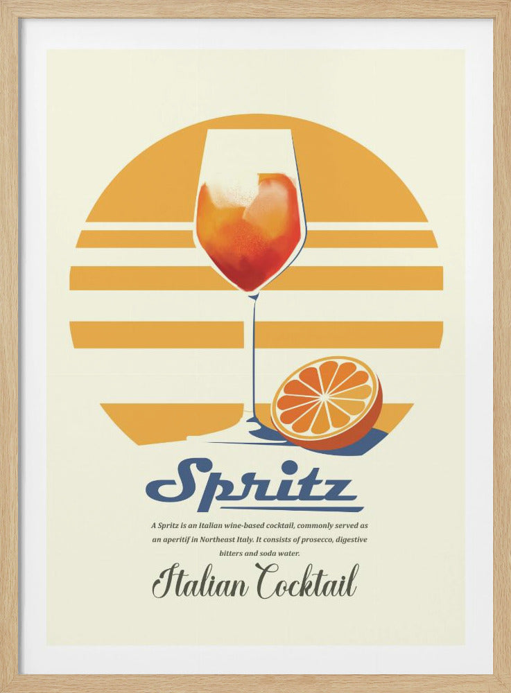 Spritz summer print - Poster / Art Print