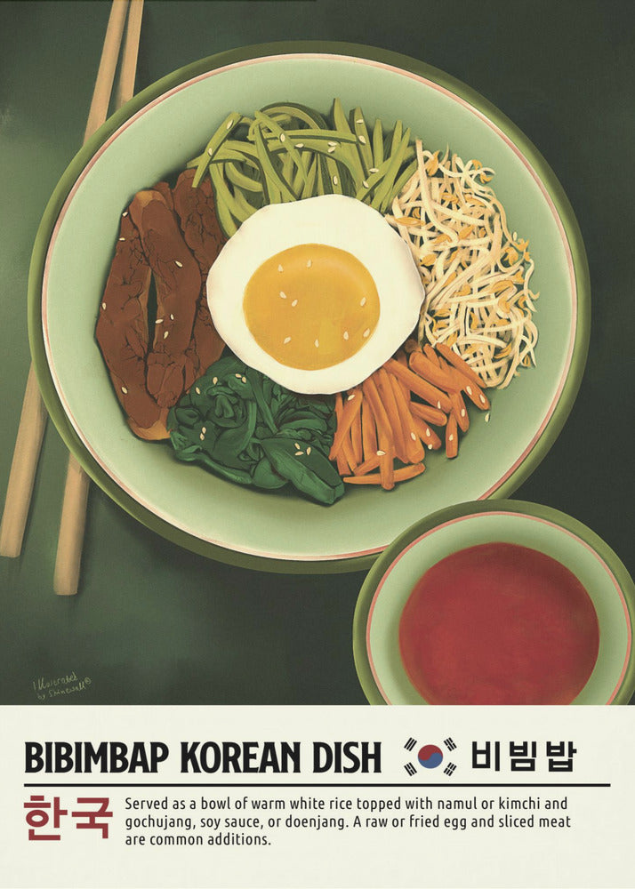 Bibimbap - Poster / Art Print