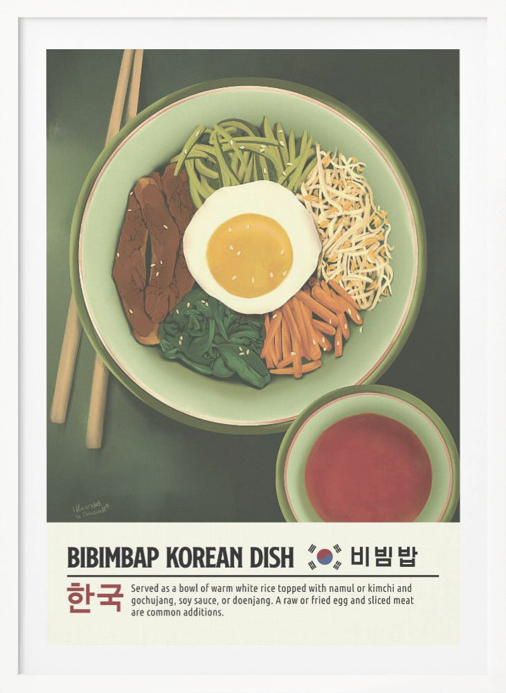 Bibimbap - Poster / Art Print