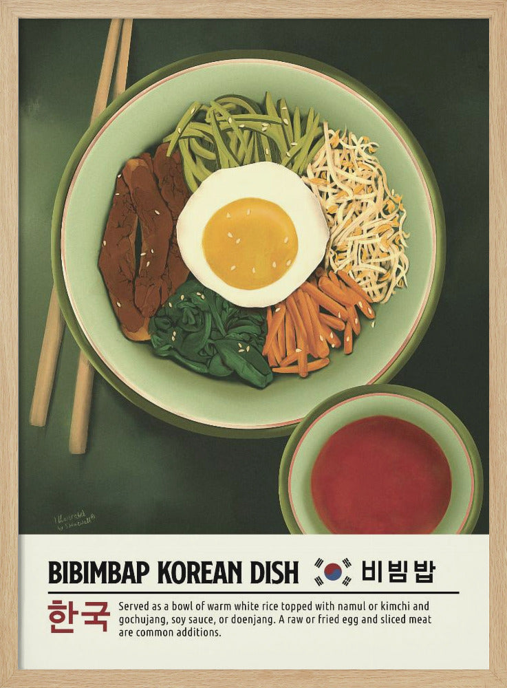 Bibimbap - Poster / Art Print