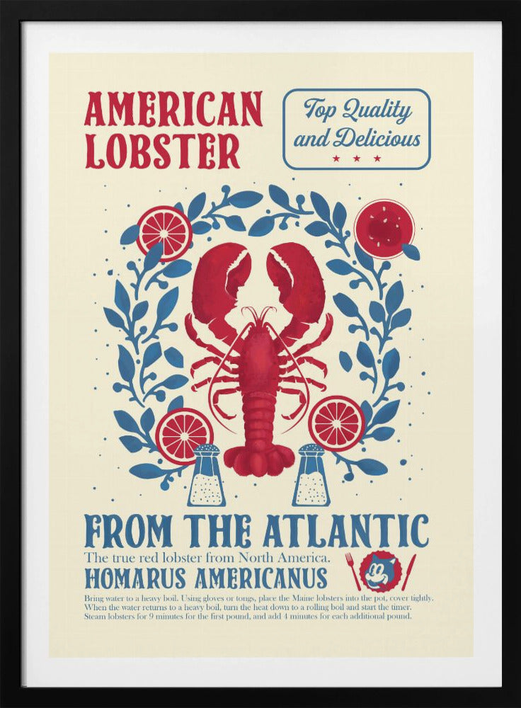 Lobster kitchen print - Poster / Art Print