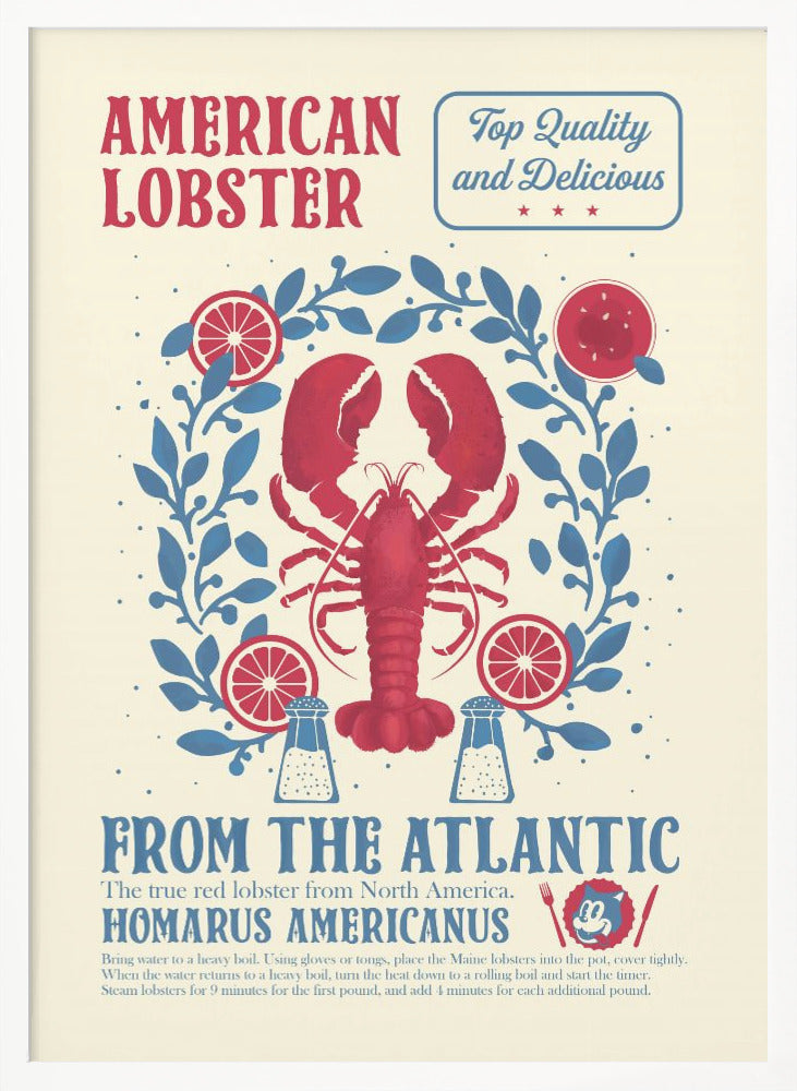 Lobster kitchen print - Poster / Art Print