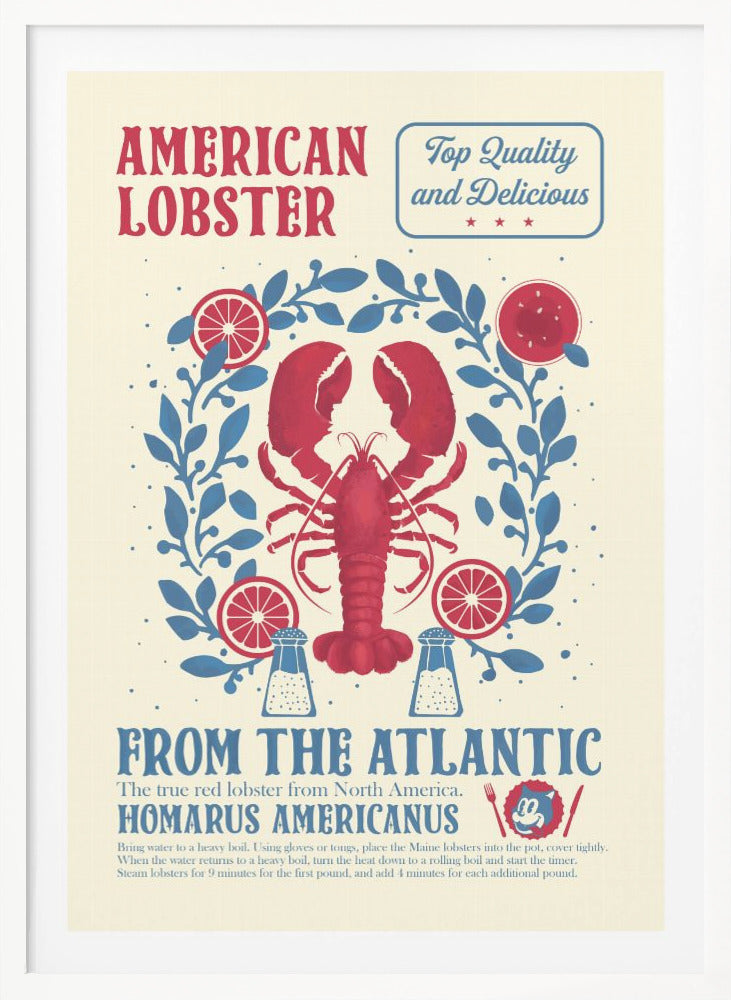 Lobster kitchen print - Poster / Art Print