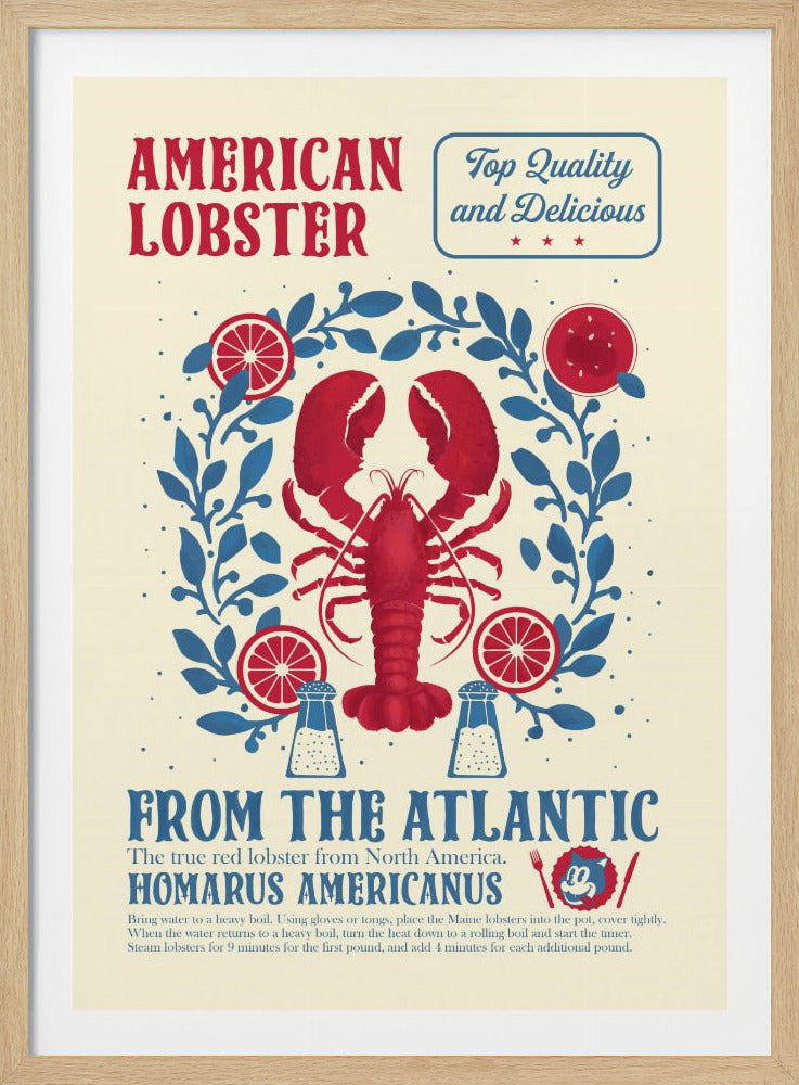 Lobster kitchen print - Poster / Art Print